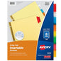 Smart Home Avery Insertable Dividers for 3 Ring Binders, 8 Kit