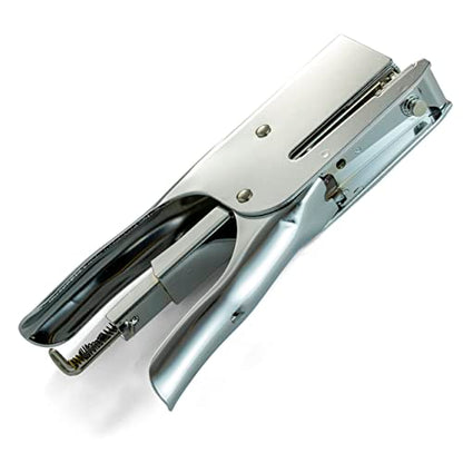 Modern Officemate Classic Plier Stapler Bundle with 10,000 Staples, Metal, for Daily Use